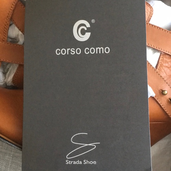 💥Corso Como STELLA Cognac Sports Calf 71/2 M NEW - Picture 15 of 15
